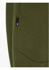 Puma Spodnie dresowe Downtown 621287 Zielony Regular Fit. Kolor: zielony. Materiał: bawełna #5