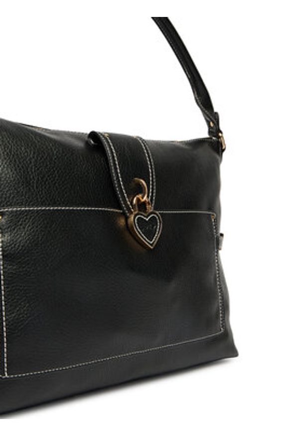 Liu Jo Torebka AA6060 E1109 Czarny. Kolor: czarny. Materiał: skórzane