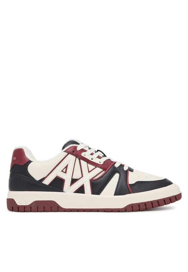 Armani Exchange Sneakersy XM001934 AF19174 Écru. Kolor: kremowy. Materiał: skóra