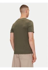 Timberland T-Shirt TB0A5WQQ Zielony Regular Fit. Kolor: zielony. Materiał: bawełna #3