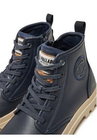 Palladium Trapery Pampa Hi Re Vegan Lth 74378-410-M Granatowy. Kolor: niebieski. Materiał: skóra #6