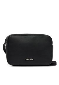 Calvin Klein Torebka Ck Must Camera Bag K60K610293 Czarny. Kolor: czarny. Materiał: skórzane