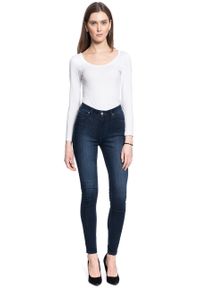 Lee - DAMSKIE SPODNIE JEANSOWE LEE Ivy DARK USK L32EKJZP #7