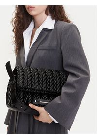 Karl Lagerfeld - KARL LAGERFELD Torebka A2W30151 Czarny. Kolor: czarny. Materiał: skórzane