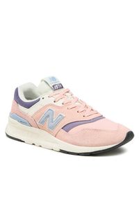 New Balance Sneakersy CW997HVG Różowy. Kolor: różowy. Materiał: zamsz, skóra #4
