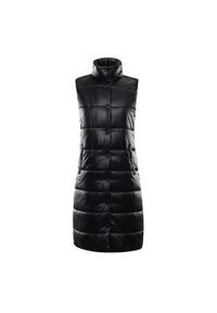ALPINE PRO - Kurtka uniwersalna damska Alpine Pro LVEB095990. Kolor: czarny. Materiał: syntetyk. Długość rękawa: bez rękawów. Sport: turystyka piesza