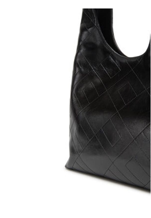 Elisabetta Franchi Torebka BS-80A-52E2-V390 Czarny. Kolor: czarny. Materiał: skórzane