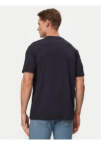 Guess T-Shirt M6GI21 K3053 Granatowy Regular Fit. Kolor: niebieski. Materiał: bawełna #4