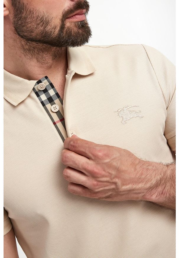 Burberry - Polo męskie BURBERRY. Typ kołnierza: polo