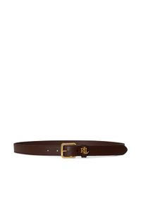 Lauren Ralph Lauren - LAUREN RALPH LAUREN Pasek 412968763013 Brązowy. Kolor: brązowy. Materiał: skóra #1