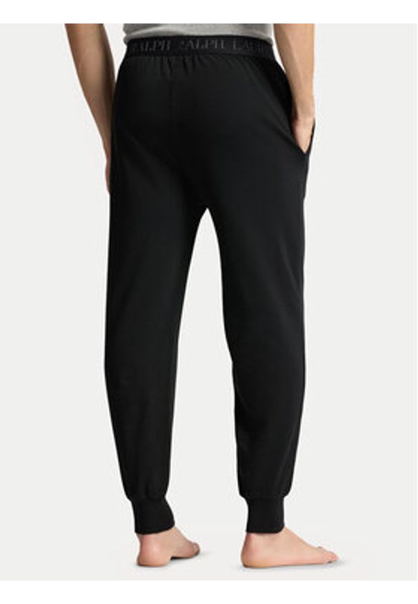 Polo Ralph Lauren Spodnie piżamowe 714962529007 Czarny Regular Fit. Kolor: czarny. Materiał: bawełna