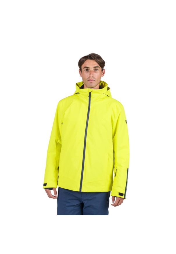 Kurtka narciarska Rossignol męska Strawpile JKT zielona. Kolor: zielony. Sezon: zima. Styl: wakacyjny