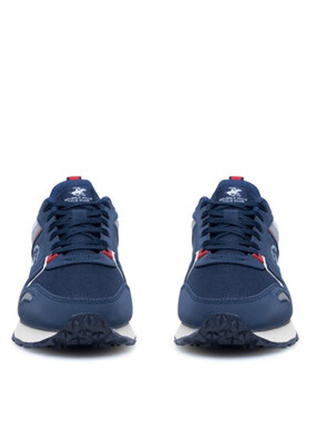 Beverly Hills Polo Club Sneakersy V5-6140 Granatowy. Kolor: niebieski. Materiał: materiał