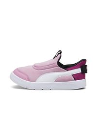 Puma sportowe Buty Courtflex V3 Sliptech Ps. Kolor: różowy