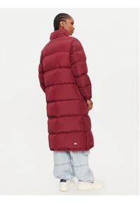 Tommy Jeans Płaszcz zimowy Alaska DW0DW18860 Bordowy Regular Fit. Kolor: czerwony. Materiał: syntetyk. Sezon: zima #7