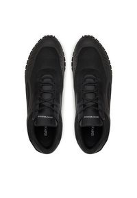 Emporio Armani Sneakersy X4X699 XR359 N214 Czarny. Kolor: czarny. Materiał: skóra