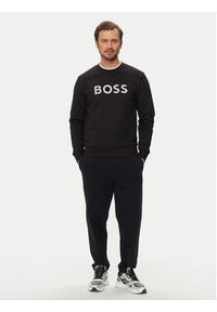 BOSS - Boss Bluza C-Soleri 04 50521117 Czarny Relaxed Fit. Kolor: czarny. Materiał: bawełna #3