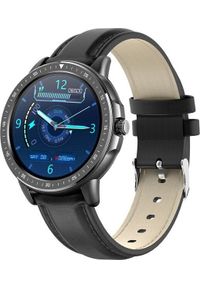 Smartwatch GepardWatches CF19 / AW19 Czarny (CF19 / AW19 Black Leather). Rodzaj zegarka: smartwatch. Kolor: czarny #1