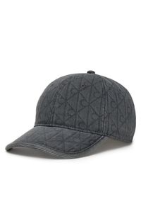 Calvin Klein Czapka z daszkiem Denim Emblem Burnout LV04F5042G Szary. Kolor: szary. Materiał: bawełna #1