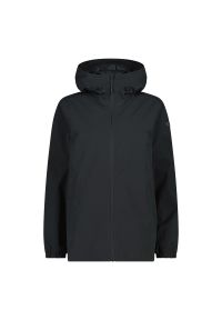 Kurtka przeciwdeszczowa damska CMP Verge Jacket Fix Hood. Kolor: szary