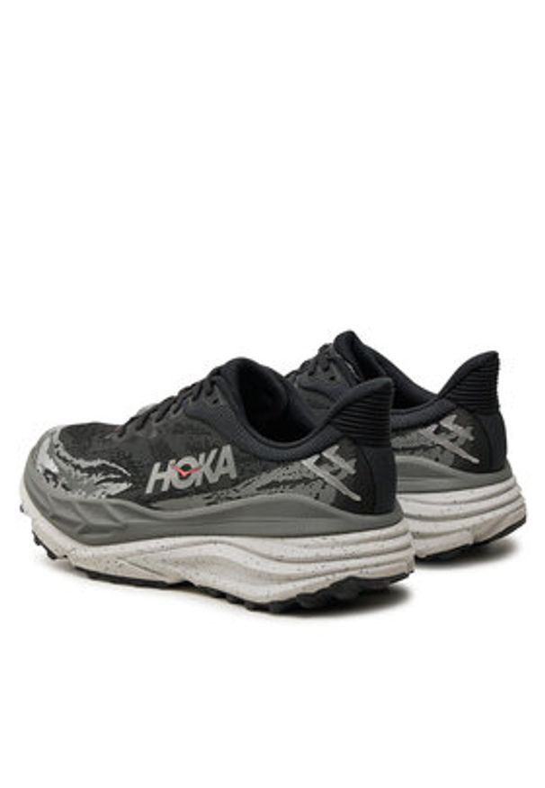 HOKA - Hoka Buty do biegania Stinson 7 1141530 Czarny. Kolor: czarny. Materiał: materiał