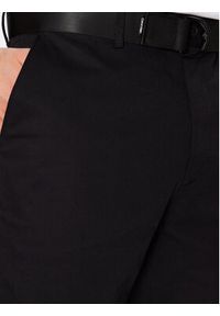 Calvin Klein Chinosy Modern Twill K10K110979 Czarny Slim Fit. Kolor: czarny. Materiał: bawełna #3