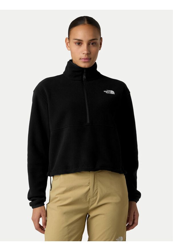 The North Face Polar Glacier NF0A8D2C Czarny Regular Fit. Kolor: czarny. Materiał: syntetyk