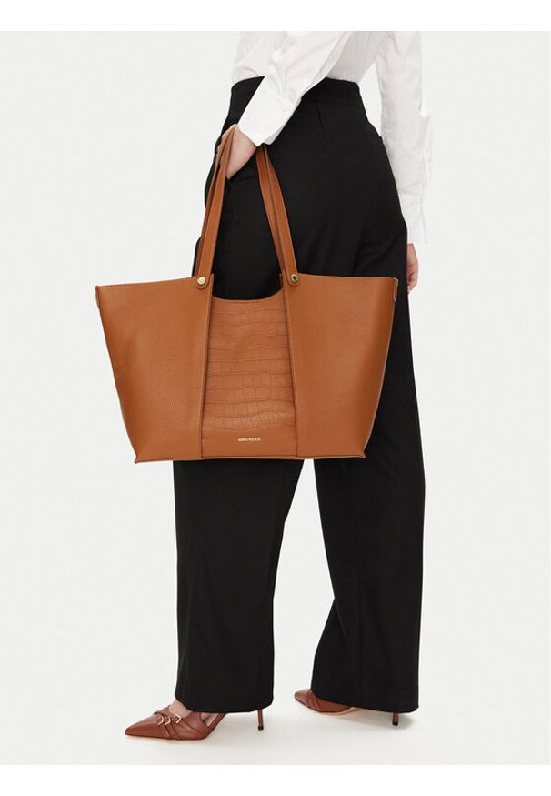 Gino Rossi Torebka C-LX10146 Brązowy. Kolor: brązowy