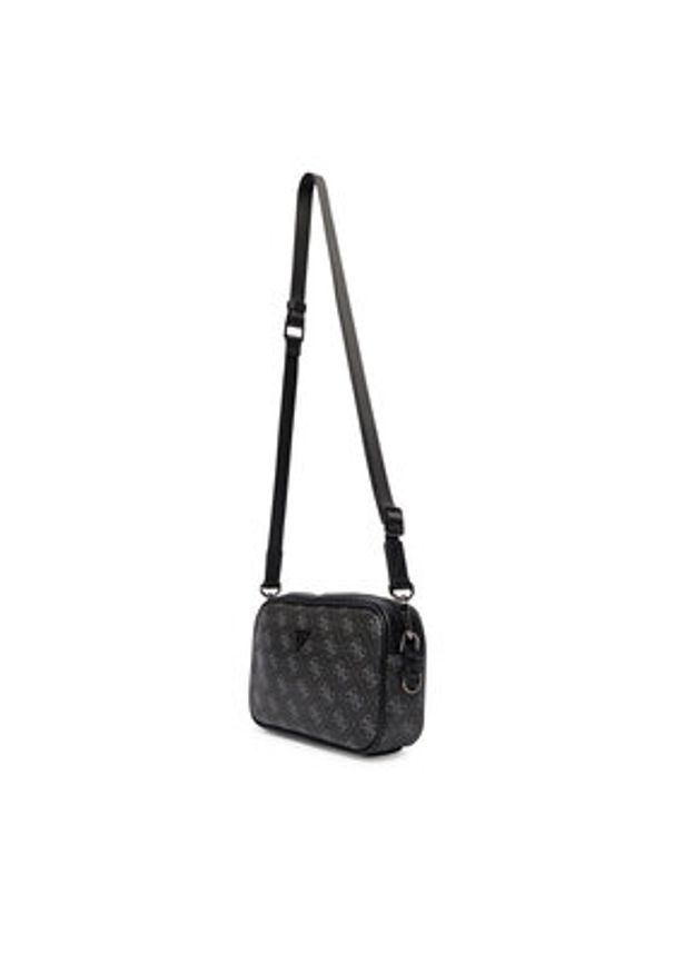 Guess Saszetka HMMILO P6150 Czarny. Kolor: czarny. Materiał: skóra