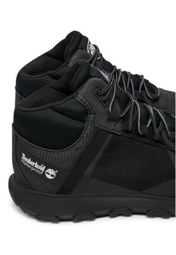 Timberland Sneakersy Mid Lc Waterproof Sneaker TB0A41W7EK9 Czarny. Kolor: czarny. Materiał: materiał