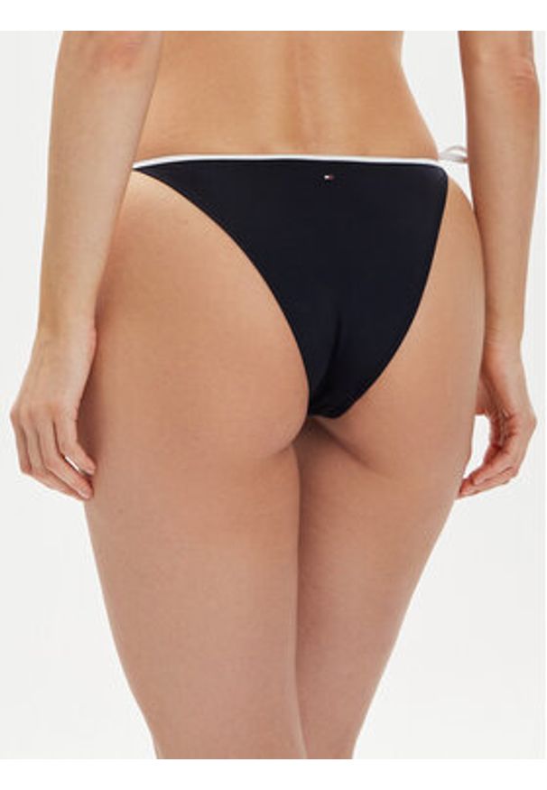 TOMMY HILFIGER - Tommy Hilfiger Dół od bikini UW0UW05244 Granatowy. Kolor: niebieski. Materiał: syntetyk