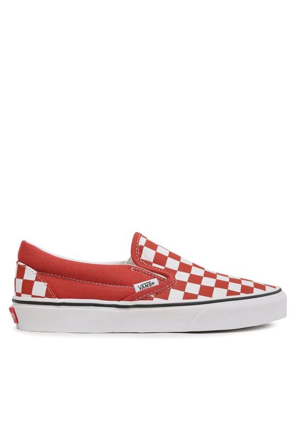 Vans Tenisówki Classic Slip-On VN000BVZ49X1 Czerwony. Zapięcie: bez zapięcia. Kolor: czerwony. Materiał: materiał