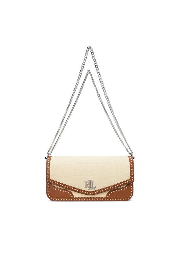 Lauren Ralph Lauren - LAUREN RALPH LAUREN Torebka Sawyer 431966774001 Beżowy. Kolor: beżowy