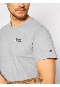 Tommy Jeans T-Shirt Corp Logo C Neck DM0DM09588 Szary Regular Fit. Kolor: szary #3