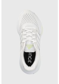 Adidas - adidas buty do biegania EQ21 Run GX6216 kolor biały. Zapięcie: sznurówki. Kolor: biały. Materiał: materiał, guma. Szerokość cholewki: normalna. Sport: bieganie #2