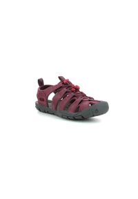 keen - Buty trekkingowe damskie Keen Clearwater Cnx Leather. Zapięcie: rzepy. Kolor: czerwony, wielokolorowy, brązowy. Materiał: materiał, skóra, syntetyk