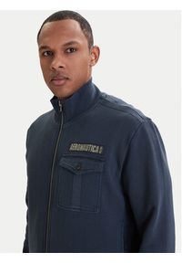 Aeronautica Militare Dres 261TF0116UF00676 Granatowy Regular Fit. Kolor: niebieski. Materiał: bawełna #2