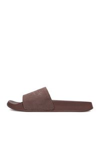 Reebok Klapki CEO-SS26-3C043-W Brązowy. Kolor: brązowy. Materiał: skóra, zamsz #9