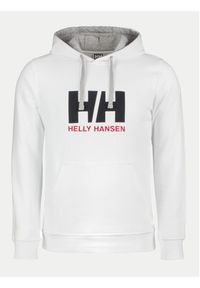 Helly Hansen Bluza Hh Logo 33977 Biały Regular Fit. Kolor: biały. Materiał: bawełna #4