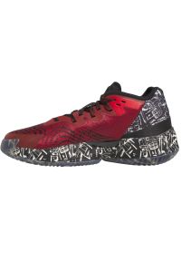 Adidas - Buty do koszykówki adidas D.O.N.Issue 4 IF2162 czerwone bordowy. Zapięcie: sznurówki. Kolor: czerwony. Materiał: syntetyk, tkanina. Sport: koszykówka