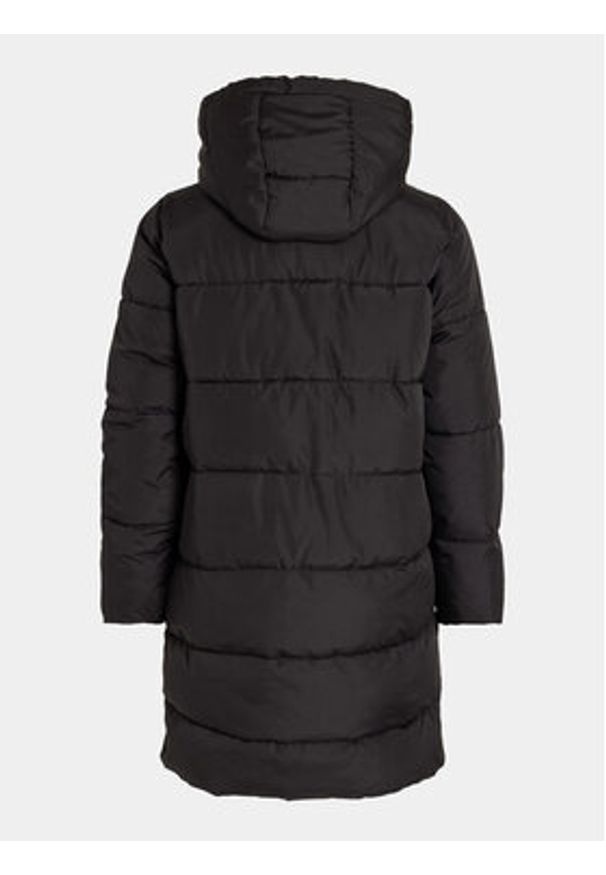 Vila Kurtka zimowa 14084969 Czarny Regular Fit. Kolor: czarny. Materiał: syntetyk. Sezon: zima