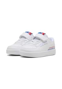 Puma - Sneakersy dla małych dzieci BMW M Motorsport Caven 2.0 PUMA White Pro Blue. Okazja: na co dzień. Kolor: niebieski, wielokolorowy, biały. Sezon: lato. Sport: koszykówka