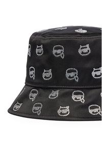 Karl Lagerfeld - KARL LAGERFELD Kapelusz 246W3403 Czarny. Kolor: czarny. Materiał: poliester #2
