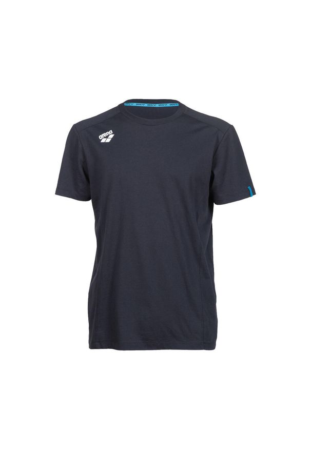 Koszulka Arena Team T-Shirt Panel. Kolor: niebieski. Materiał: materiał, skóra