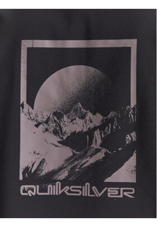 Quiksilver Kurtka przejściowa Live For The Dream EQYJK04185 Czarny Regular Fit. Kolor: czarny. Materiał: syntetyk