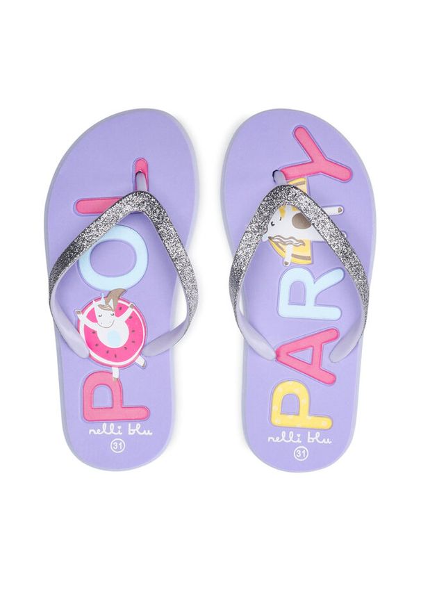 Japonki Nelli Blu. Kolor: srebrny