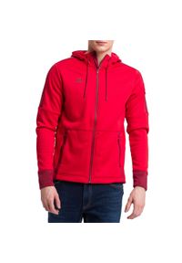 ERIMA - Kurtka Erima Softshell Basic. Kolor: czerwony. Materiał: softshell. Sport: piłka ręczna #1