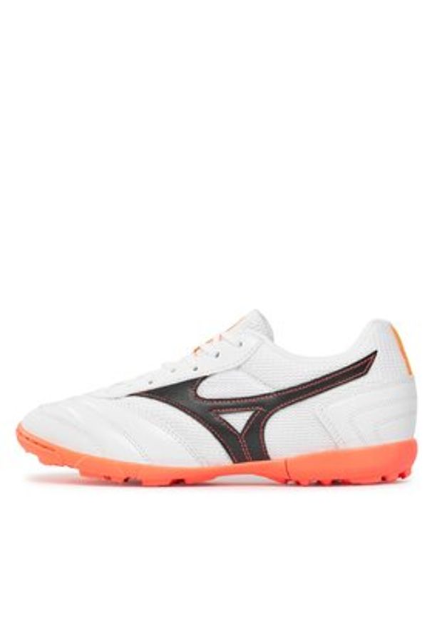 Mizuno Buty do piłki nożnej Morelia Sala Club Tf Q1GB2303 Biały. Kolor: biały. Materiał: skóra