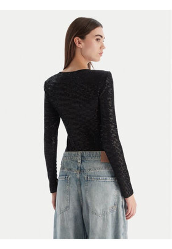 Hugo - HUGO Body Dammery 50546238 Czarny Slim Fit. Kolor: czarny. Materiał: syntetyk