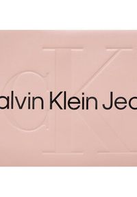 Calvin Klein Jeans Torebka Sculpted Camera Bag18 Mono K60K610275 Różowy. Kolor: różowy. Materiał: skórzane #4